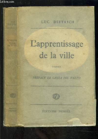 L APPRENTISSAGE DE LA VILLE