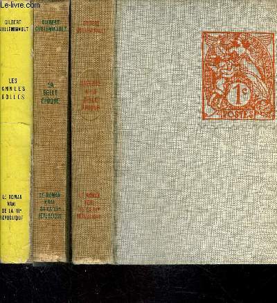 1 LOT DE 3 LIVRES/ PRELUDE A LA BELLE EPOQUE- LA BELLE EPOQUE- LES ANNEES FOLLES 1918-1927