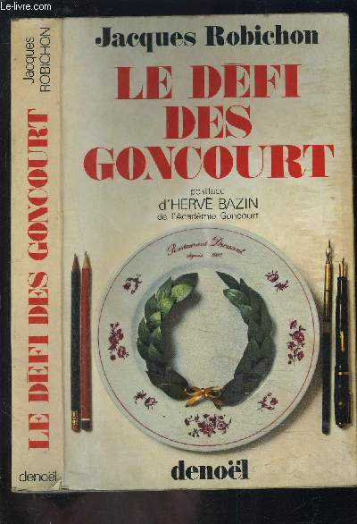 LE DEFI DES GONCOURT