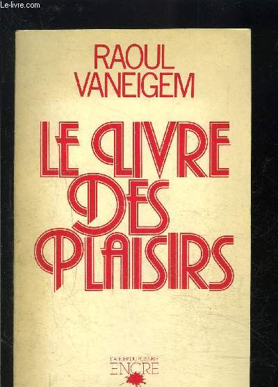 LE LIVRE DES PLAISIRS