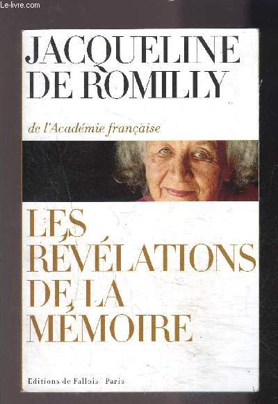 LES REVELATIONS DE LA MEMOIRE