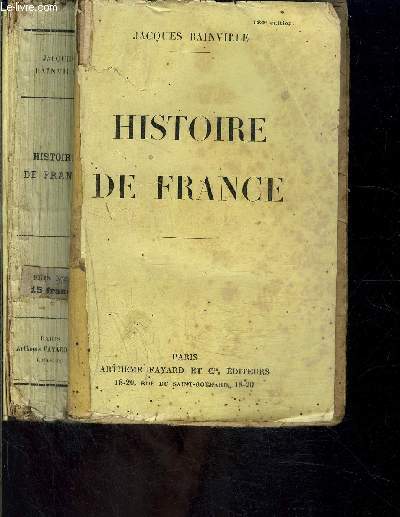 HISTOIRE DE FRANCE