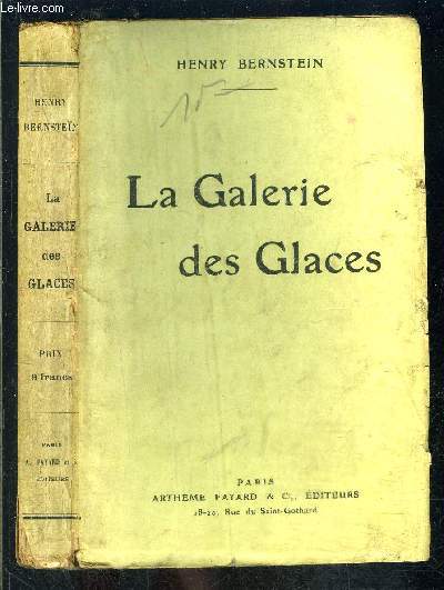 LA GALERIE DES GLACES