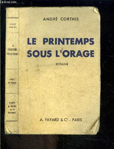 LE PRINTEMPS SOUS L ORAGE