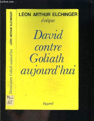 DAVID CONTRE GOLIATH AUJOURD HUI