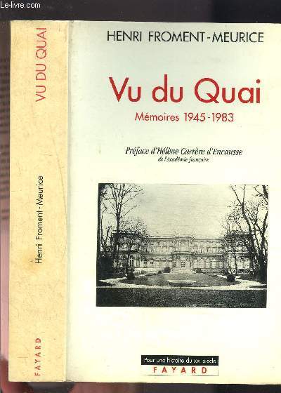 VU DU QUAI- MEMOIRES 1945-1983