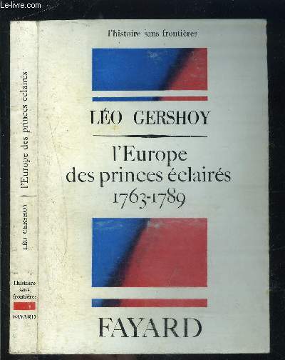 L EUROPE DES PRINCES ECLAIRES 1763-1789