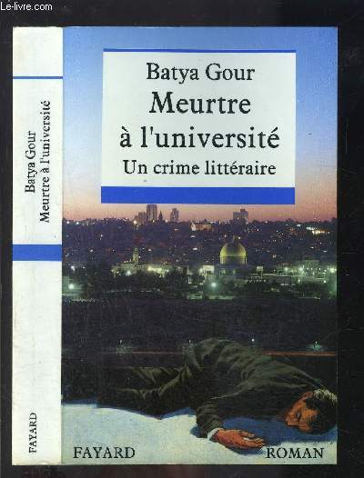 MEURTRE A L UNIVERSITE- UN CRIME LITTERAIRE