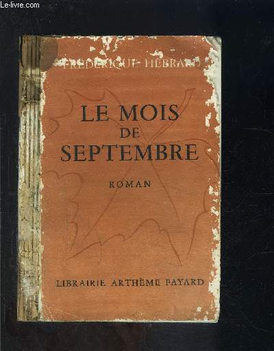 LE MOIS DE SEPTEMBRE