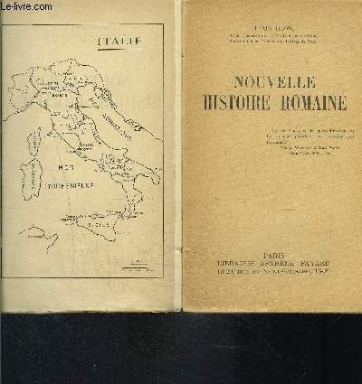 NOUVELLE HISTOIRE ROMAINE