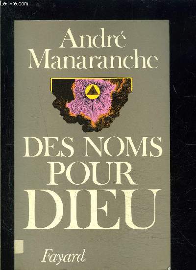 DES NOMS POUR DIEU