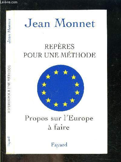 REPERES POUR UNE MEMOIRE- PROPOS SUR L EUROPE A FAIRE