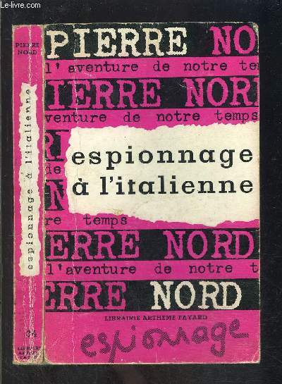ESPIONNAGE A L ITALIENNE