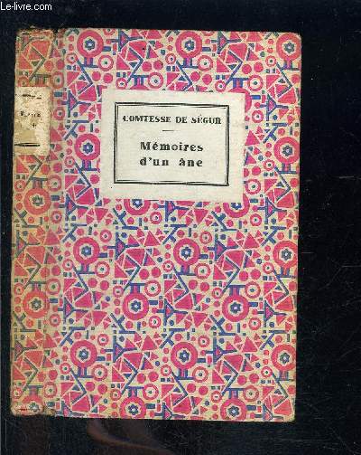 MEMOIRES D UN ANE