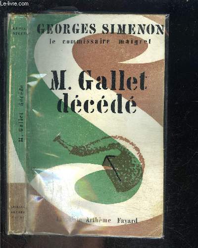 M. GALLET DECEDE