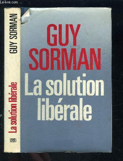 LA SOLUTION LIBERALE