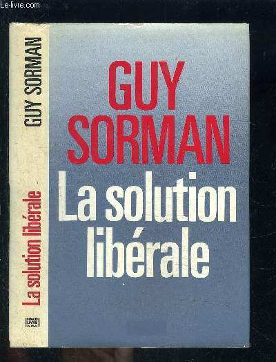 LA SOLUTION LIBERALE