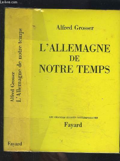 L ALLEMAGNE DE NOTRE TEMPS- 1945-1970