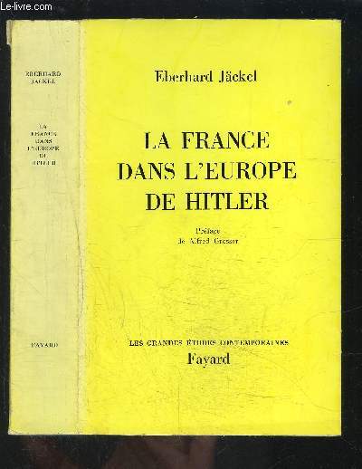 LA FRANCE DANS L EUROPE DE HITLER