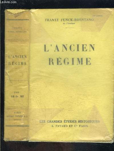 L ANCIEN REGIME