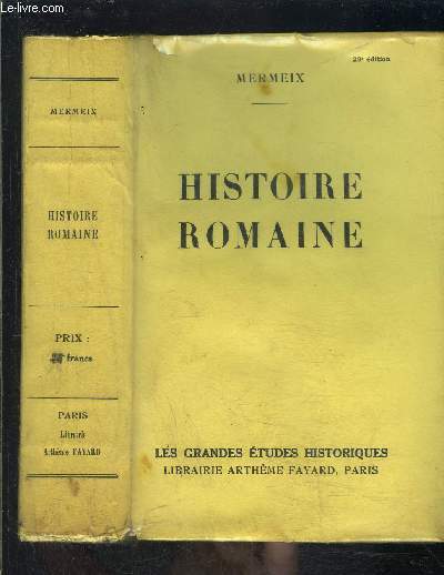 HISTOIRE ROMAINE