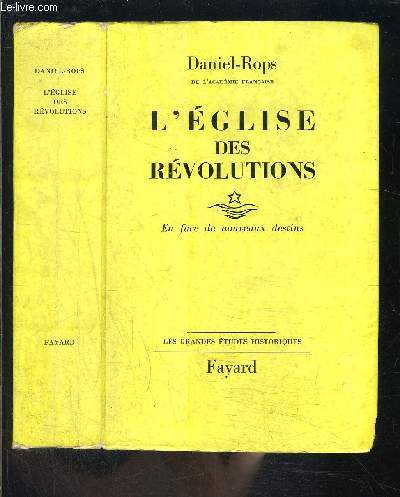 L EGLISE DES REVOLUTIONS- EN FACE DE NOUVEAUX DESTINS