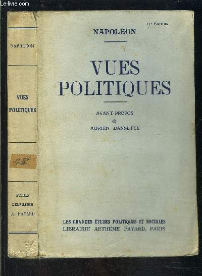 VUES POLITIQUES- 11e édition
