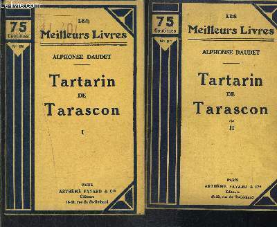 TARTARIN DE TARASCON- 2 TOMES EN 2 VOLUMES