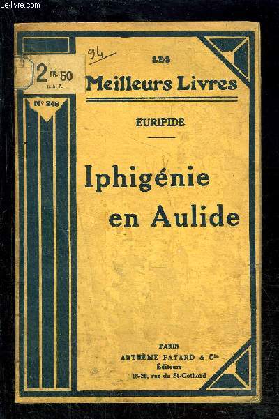 IPHIGENIE EN AULIDE