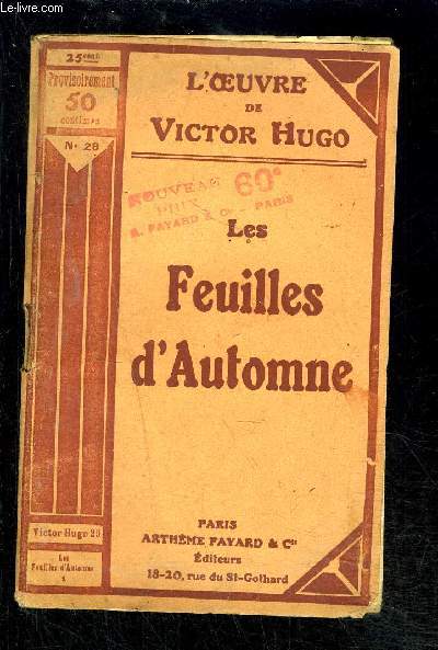 LES FEUILLES D AUTOMNE