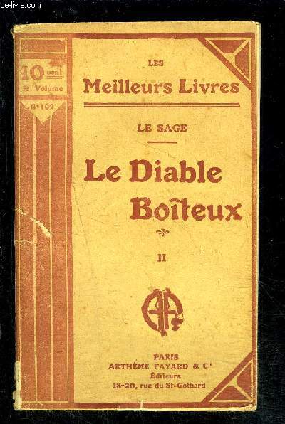 LE DIABLE BOITEUX- TOME 2