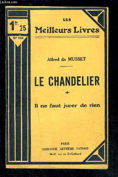 LE CHANDELIER- IL NE FAUT JURER DE RIEN