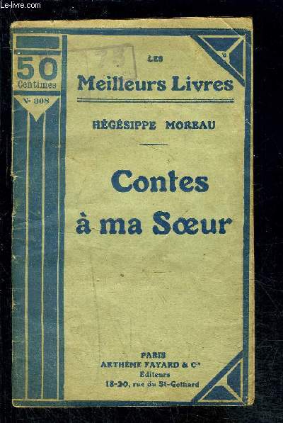 CONTES A MA SOEUR
