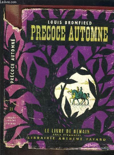 PRECOCE AUTOMNE- LE LIVRE DE DEMAIN N21 - Srie trangre