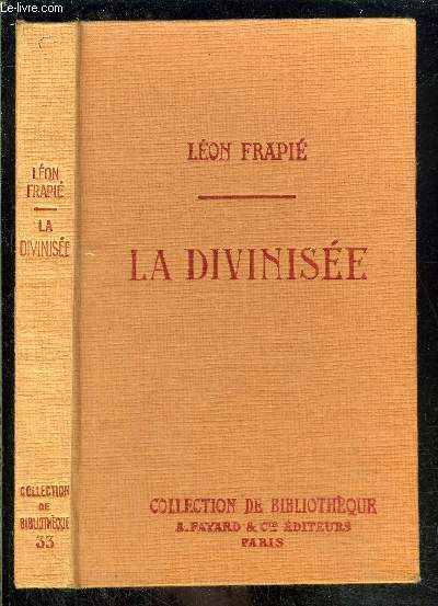 LA DIVINISEE- COLLECTION DE BIBLIOTHEQUE N33