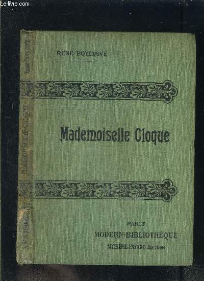MADEMOISELLE CLOQUE- COLLECTION MODERN-BIBLIOTHEQUE
