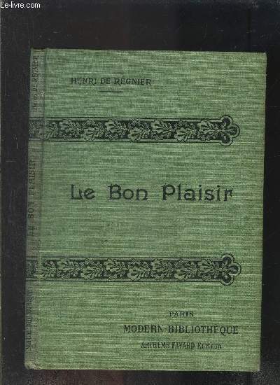 LE BON PLAISIR- COLLECTION MODERN-BIBLIOTHEQUE
