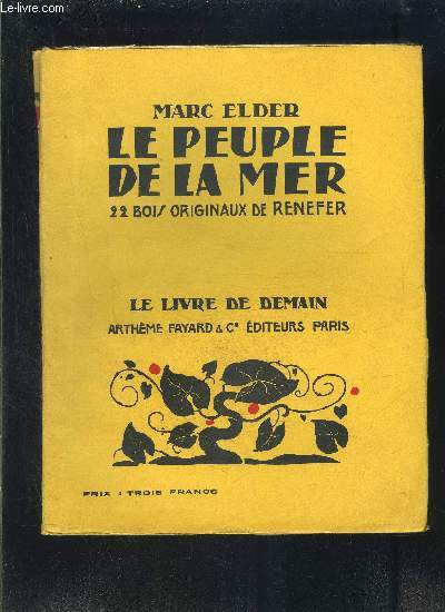 LE PEUPLE DE LA MER- LE LIVRE DE DEMAIN NXXXVIII