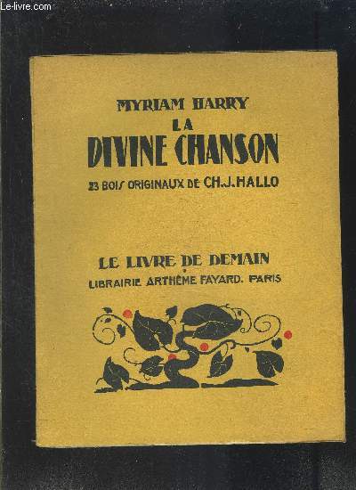 LA DIVINE CHANSON- LE LIVRE DE DEMAIN N31