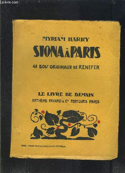 SIONA A PARIS- LE LIVRE DE DEMAIN N71