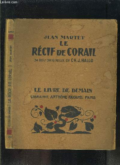 LE RECIF DE CORAIL- LE LIVRE DE DEMAIN N208