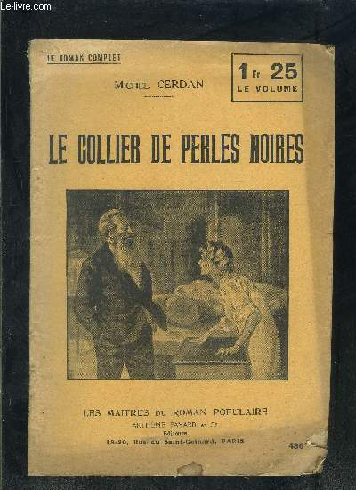 LE COLLIER DE PERLES NOIRES