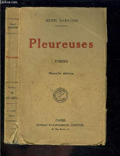 PLEUREUSES- POESIES