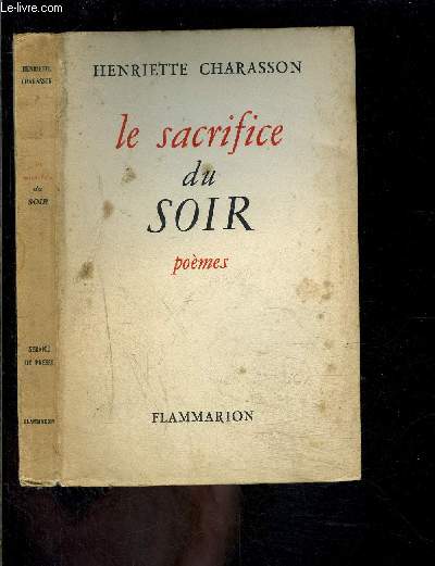 LE SACRIFICE DU SOIR 1947-1953