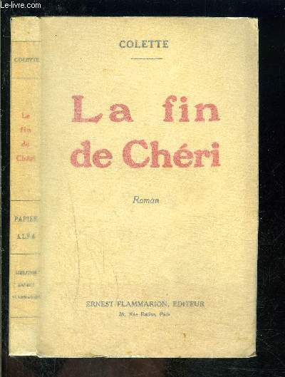 LA FIN DE CHERI