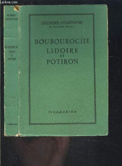 BOUBOUROCHE- LIDOIRE ET POTIRON