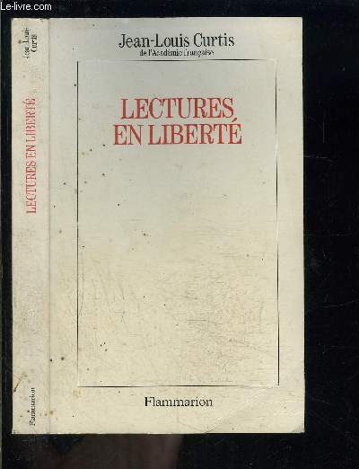 LECTURES EN LIBERTE - ENVOI DE L AUTEUR