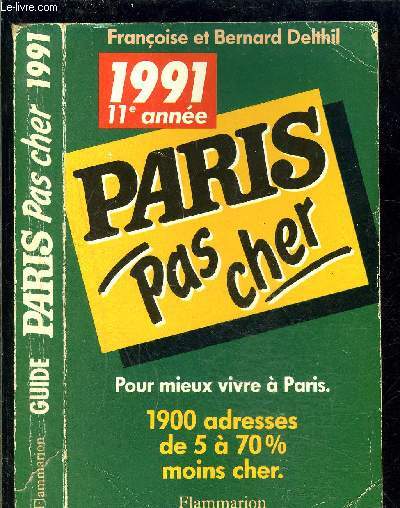 PARIS PAS CHER- 1991- 11e anne