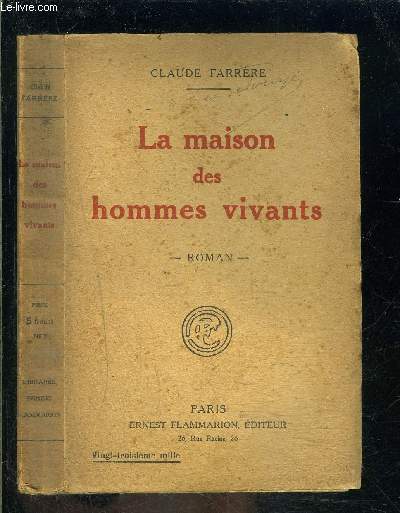 LA MAISON DES HOMMES VIVANTS