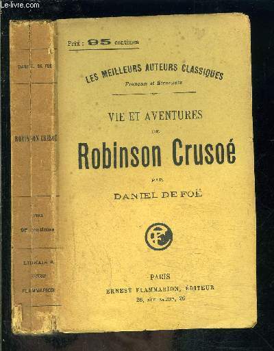 VIE ET AVENTURES DE ROBINSON CRUSOE